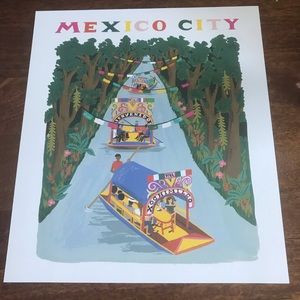 Rifle paper co print Mexico City